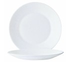Service de vaisselle Arcoroc Restaurant Blanc verre (Ø 23,5 cm) (6 uds)