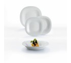 Plato de Postre Luminarc Carine Gris Vidrio (Ø 19,5 cm)