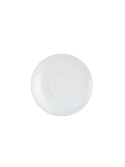 Plato Arcoroc Restaurant Café Blanco Vidrio 6 Piezas