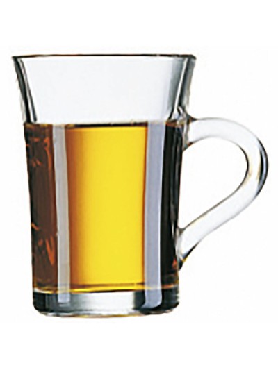 Taza Arcoroc The Arc Transparente Amarillo Vidrio (6 Unidades) (23 cl)