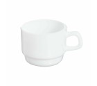 Juego de Tazas de Café Arcoroc Restaurant Blanco Vidrio 12 Unidades 80 ml