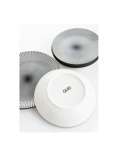 Assiettes Quid Miami Noir Céramique