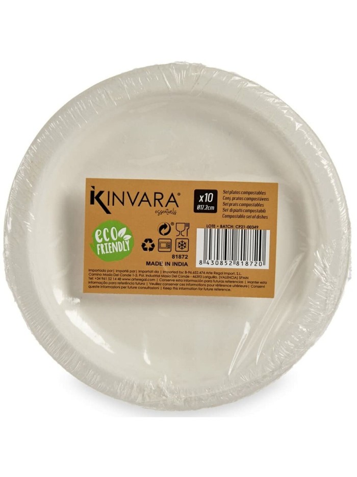 Set de Platos Compostable