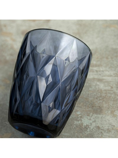 Set de Vasos Bidasoa Ikonic Azul Vidrio 240 ml 6 Piezas