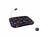 Bandeja DKD Home Decor 8424001892549 48 x 38 x 7 cm Negro Multicolor PVC