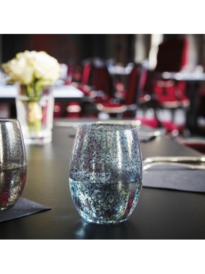 Set de Vasos Chef&Sommelier PRIMARY HANDCRAFT Azul Vidrio 360 ml 6 Piezas