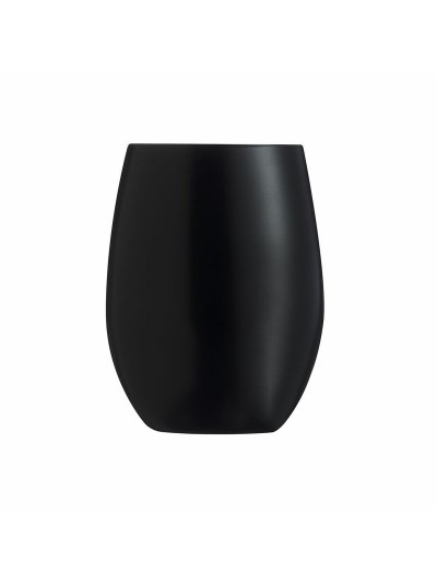 Set de Vasos Chef&Sommelier PRIMARY BLACK Negro Vidrio 360 ml 6 Piezas