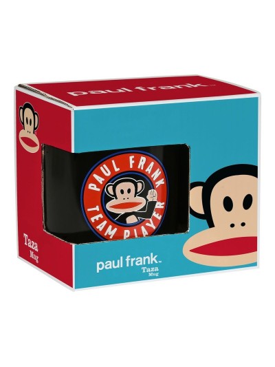 Mug Paul Frank Team player Ceramic Black (350 ml)