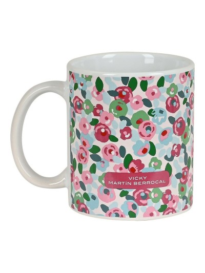 Taza Mug Vicky Martín Berrocal Rosebloom Cerámica Multicolor (350 ml)