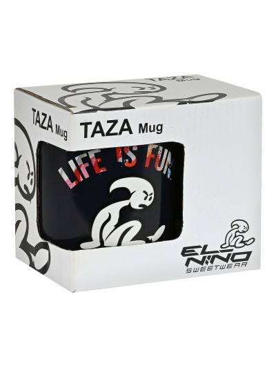 Mug El Niño Life is fun Ceramic Multicolour (350 ml)