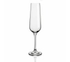 Champagne glass Belia Bohemia Transparent Glass 6 Units (20 cl)