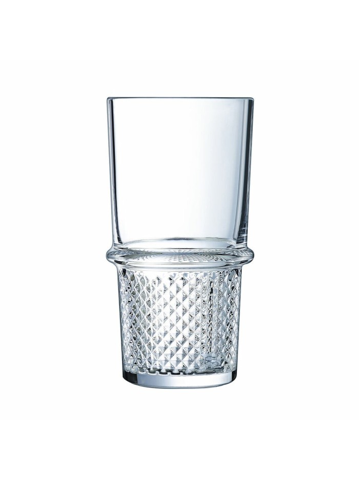 Glass Arcoroc New York Transparent Glass 350 ml (6 Pieces)