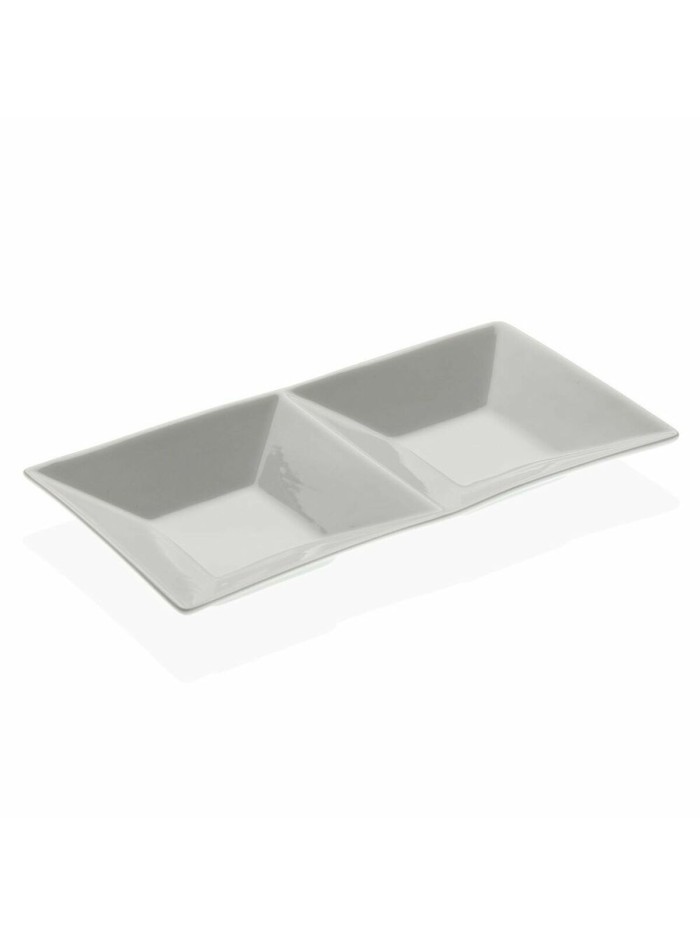 Plateau apéritif Versa Céramique Porcelaine (23 x 11 x 3 cm)