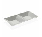 Snack tray Versa Ceramic Porcelain (23 x 11 x 3 cm)