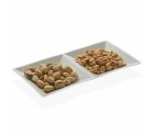 Snack tray Versa Ceramic Porcelain (23 x 11 x 3 cm)