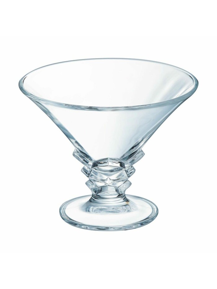 Ice Cream and Milk Shake Glass Arcoroc Palmier Transparent Glass 6 Units (21 cl)