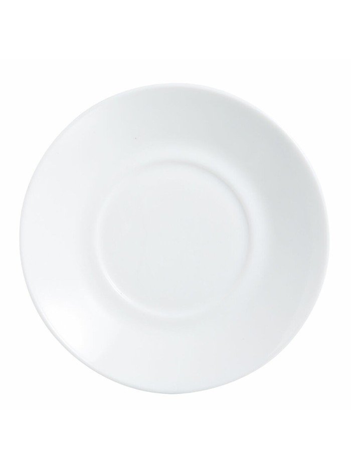 Plate Luminarc Apilable White Glass Ø 14 cm (6 Units) (Pack 6x)