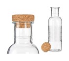 Bottle Hoop Transparent 1,07 L Natural Cork Glass