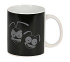 Mug El Hormiguero White Ceramic Black (350 ml)