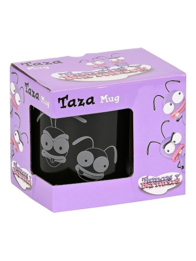 Taza Mug El Hormiguero Blanco Cerámica Negro (350 ml)