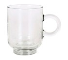 6 Piece Coffee Cup Set Royal Leerdam Sentido Mug Transparent Crystal 6 Pieces (6 Units) (37 cl)