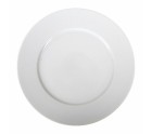 Flat plate La Mediterránea Saler Porcelain White (Ø 25 cm)