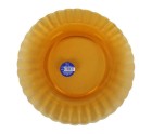 Flat Plate Duralex Picardie Crystal Amber ø 26 x 2 cm