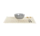 Set de Sushi DKD Home Decor 14,5 x 14,5 x 31 cm Negro Gres Oriental (16 Piezas)