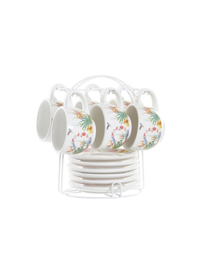 Cup DKD Home Decor Multicolour Dolomite 180 ml