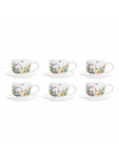 Taza DKD Home Decor Multicolor Dolomita 180 ml