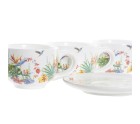 Taza DKD Home Decor Multicolor Dolomita 180 ml