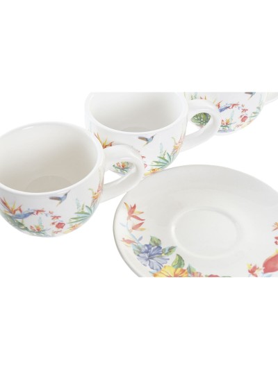 Cup DKD Home Decor Multicolour Dolomite 180 ml