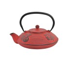 Teapot DKD Home Decor Red 800 ml