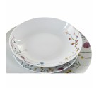 Dinnerware Set DKD Home Decor Multicolour Porcelain Flowers 27 x 27 x 3 cm 18 Pieces (18 pcs)