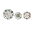 Dinnerware Set DKD Home Decor White Multicolour Porcelain Tropical 18 Pieces
