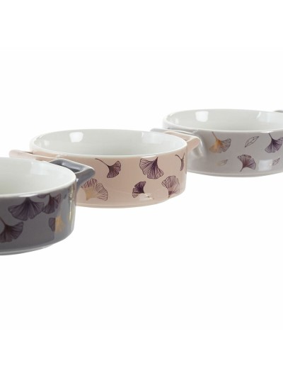 Cuenco DKD Home Decor 16,8 x 12,5 x 4,3 cm Dorado Metal Moderno