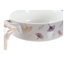 Cuenco DKD Home Decor 16,8 x 12,5 x 4,3 cm Dorado Metal Moderno