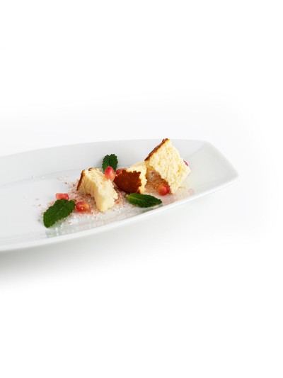 Serving Platter Quid Gastro 30 x 13 x 2,5 cm Ceramic White 6 Units (Pack 6x)
