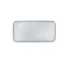Serving Platter Quid Boreal Blue Ceramic 28 x 14 cm (4 Units) (Pack 4x)