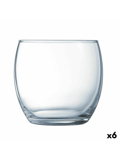 Vaso Luminarc Cave Transparente Vidrio (34 cl) (Pack 6x)