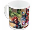 Taza Mug The Avengers Infinity Blanco Cerámica Rojo (350 ml)