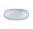Fuente de Cocina Quid Boreal Azul Cerámica 36 x 16 cm (2 Unidades) (Pack 2x)