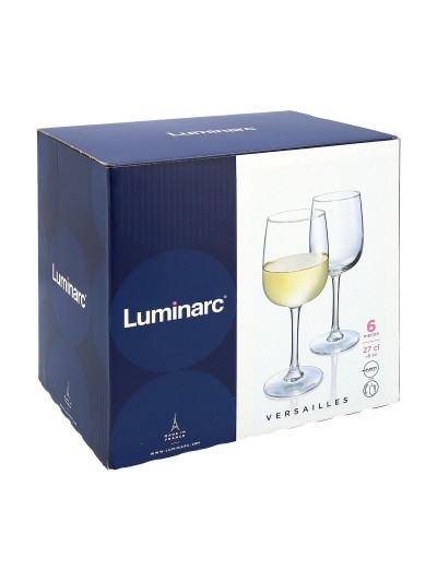 Wine glass Luminarc Versailles 6 unidades 270 ml (27 cl)