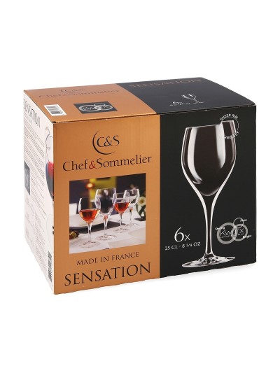 Copa de vino Chef & Sommelier Sensation Exalt 250 ml 6 Piezas