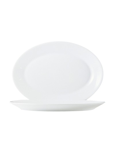 Plateau Arcoroc Blanc verre (6 uds) ( Ø 29 cm)