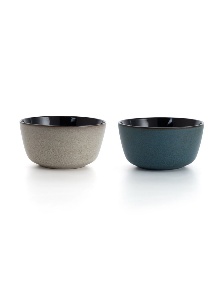 Bowl Bidasoa Blue Moon Ceramic 780 ml (6 Units) (Pack 6x)