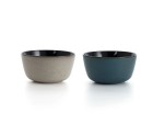 Bowl Bidasoa Blue Moon Ceramic 780 ml (6 Units) (Pack 6x)