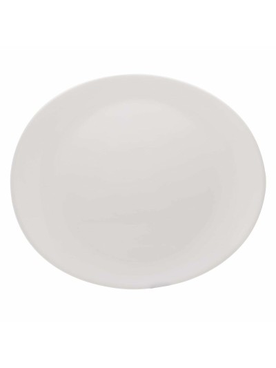 Plato Llano Arcoroc Restaurant 30 x 26 cm Blanco Vidrio (6 Unidades)