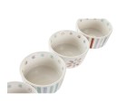 Bandeja de Aperitivos DKD Home Decor 19,7 x 19,7 x 1 cm Multicolor Gres
