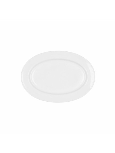 Fuente de Cocina Bidasoa Glacial Cerámica Blanco (26 x 18 cm) (Pak 6x)